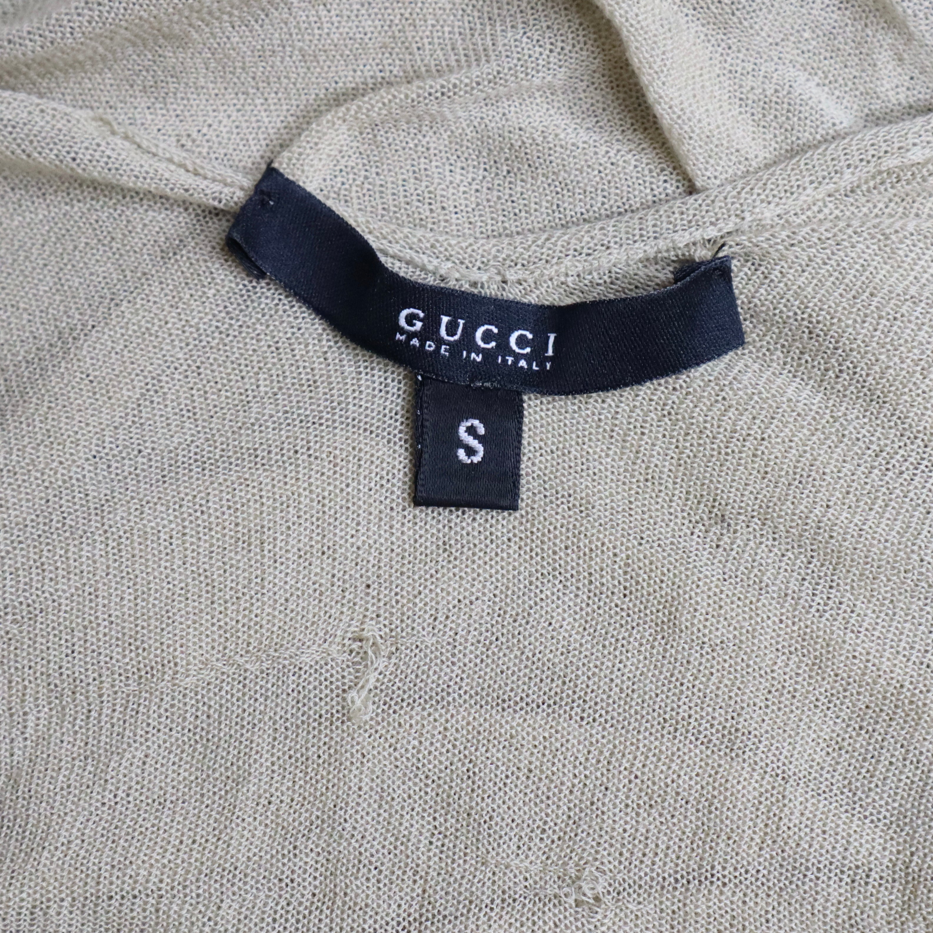 Gucci Sheer Knit Tank Top (S-M) 
