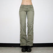 Khaki Green Cargo Pants (Medium)