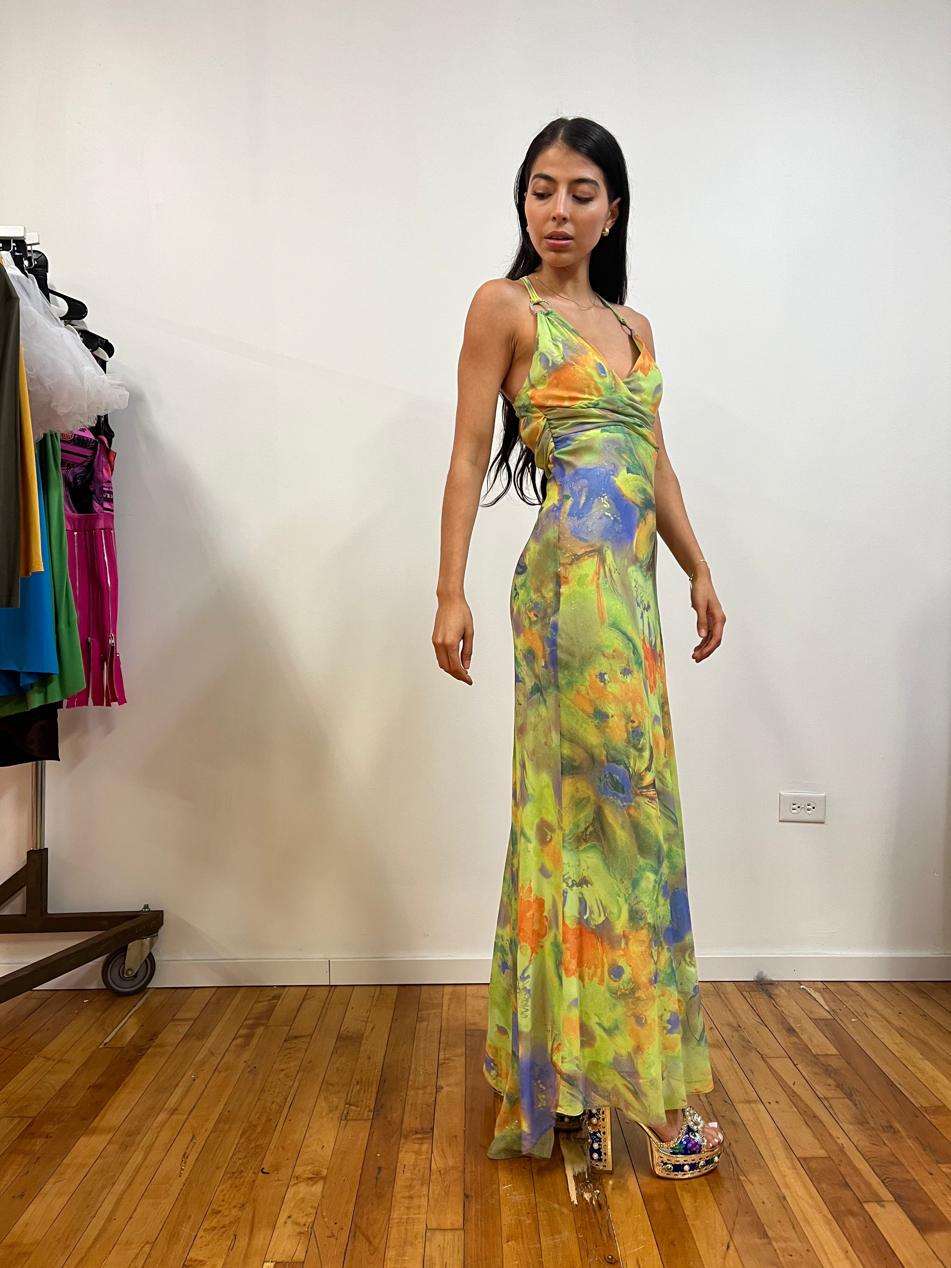 Watercolors maxi