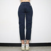 Guess Navy High Waisted Jeans (Small)