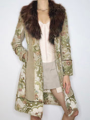 Patchwork Tapestry Coat (Medium) 