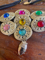 Boho Multi-Colored Jewel Belt