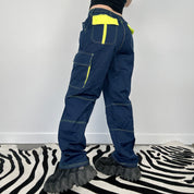 Navy Rave Cargos
