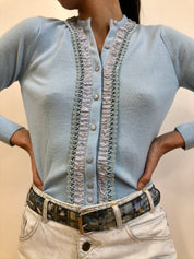 Baby Blue Doll Cardigan