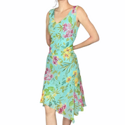 Blue Hawaii midi dress