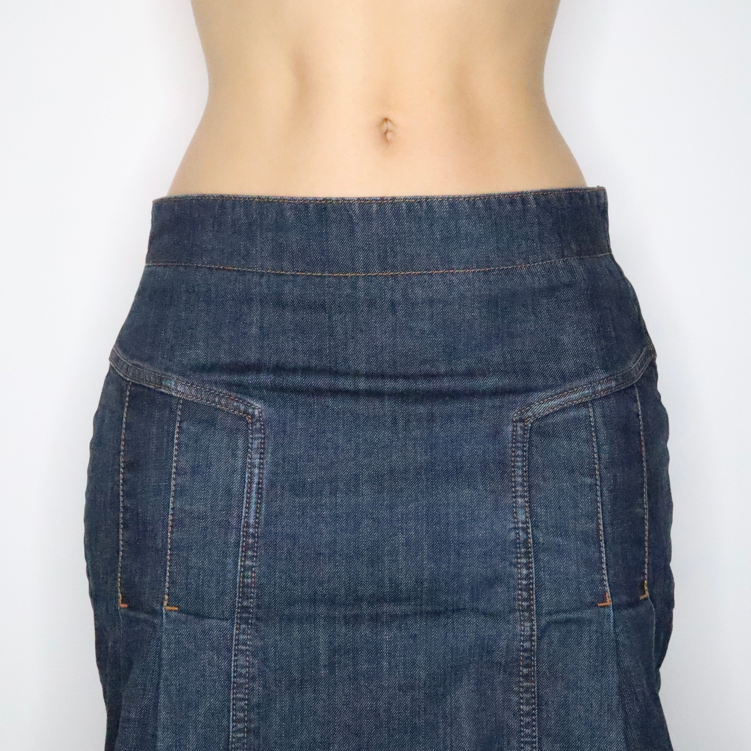 Tommy Hilfiger Denim Midi Skirt (Small)