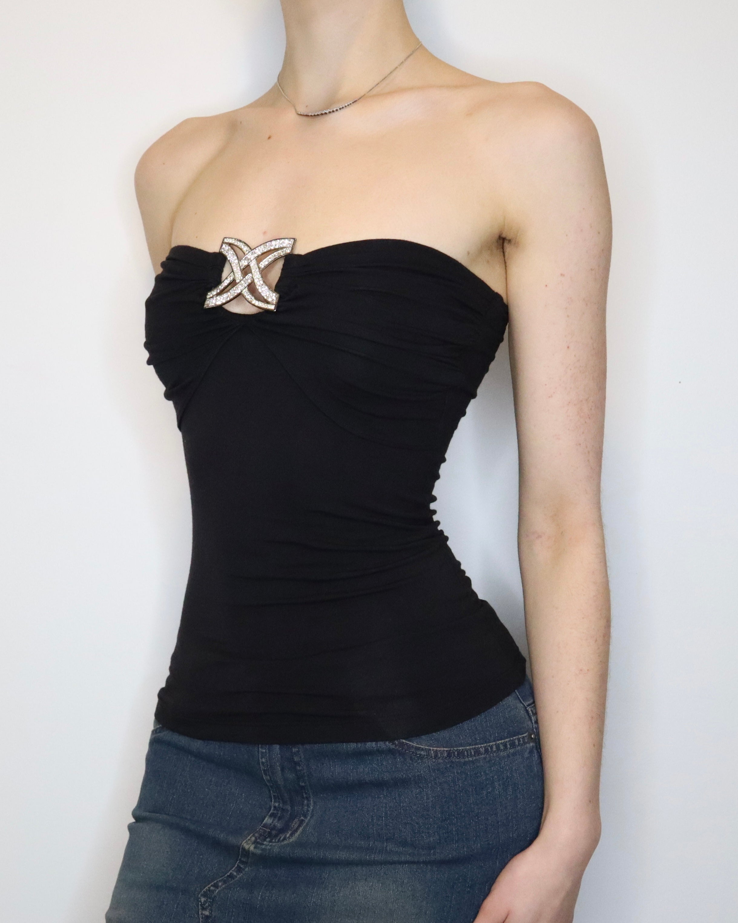 Black Tube Top (Small) 