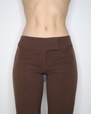 Guess Brown Flare Pants (S-M) 