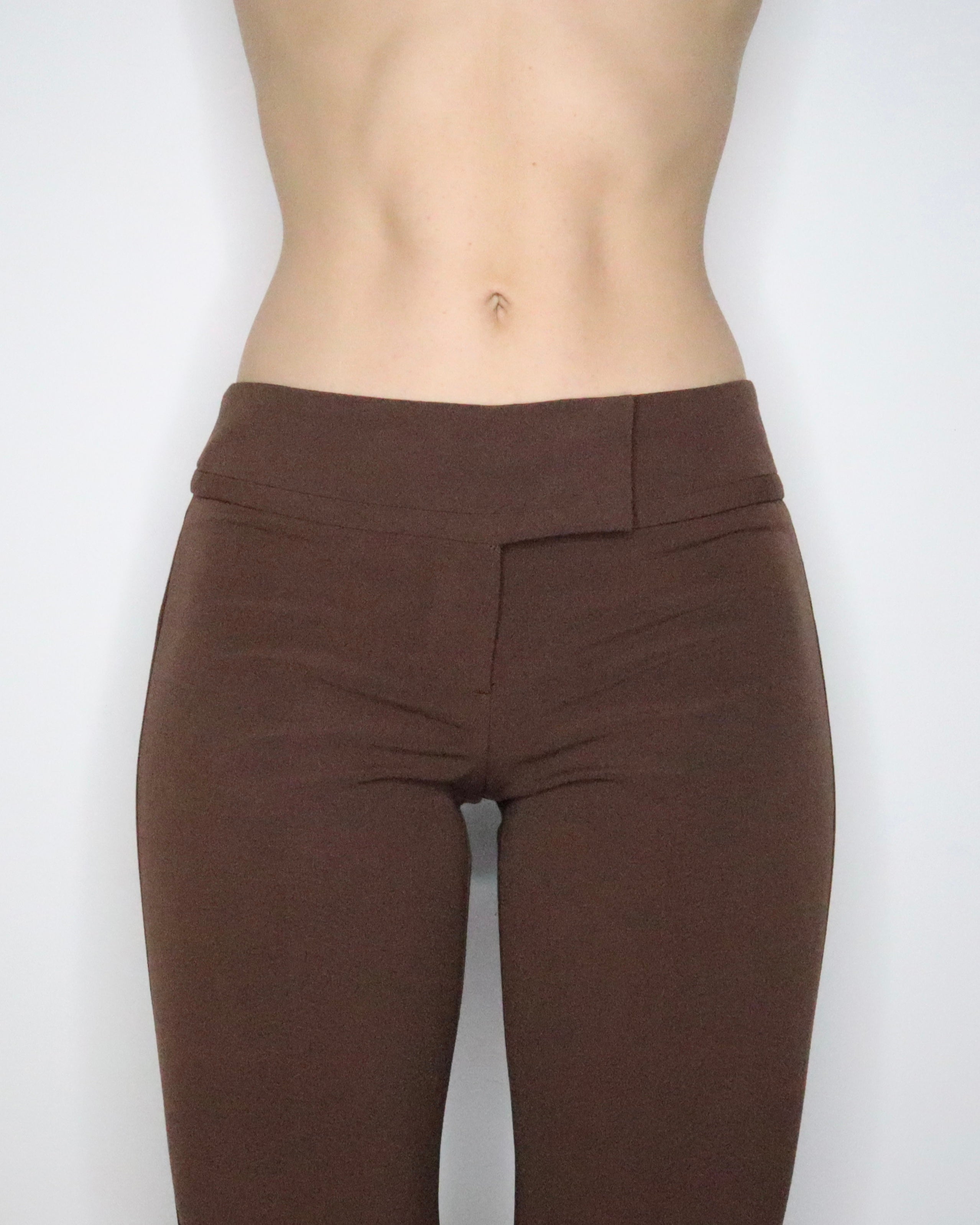 Guess Brown Flare Pants (S-M) 