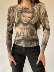Y2K Mesh Longsleeve