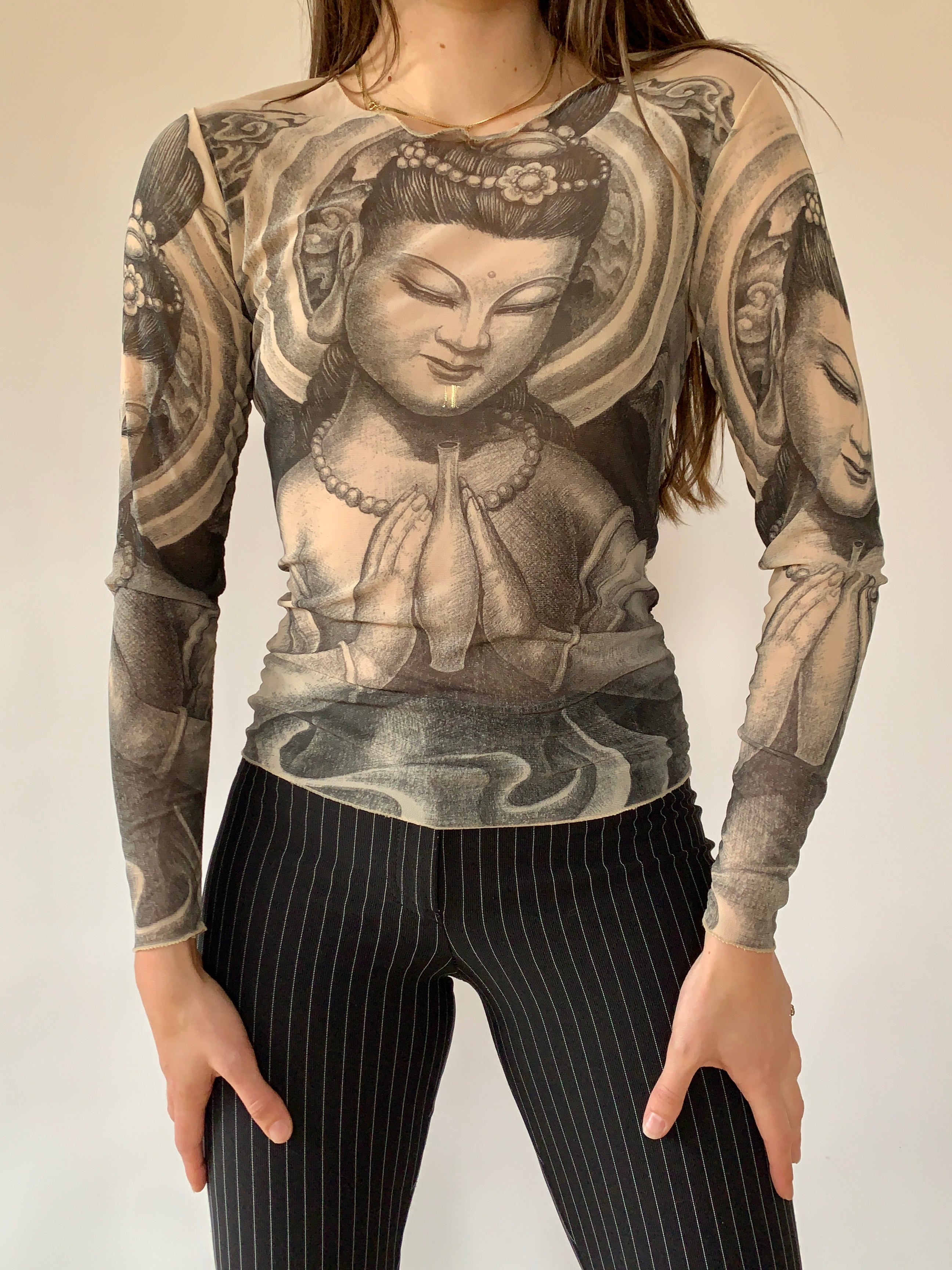Y2K Mesh Longsleeve