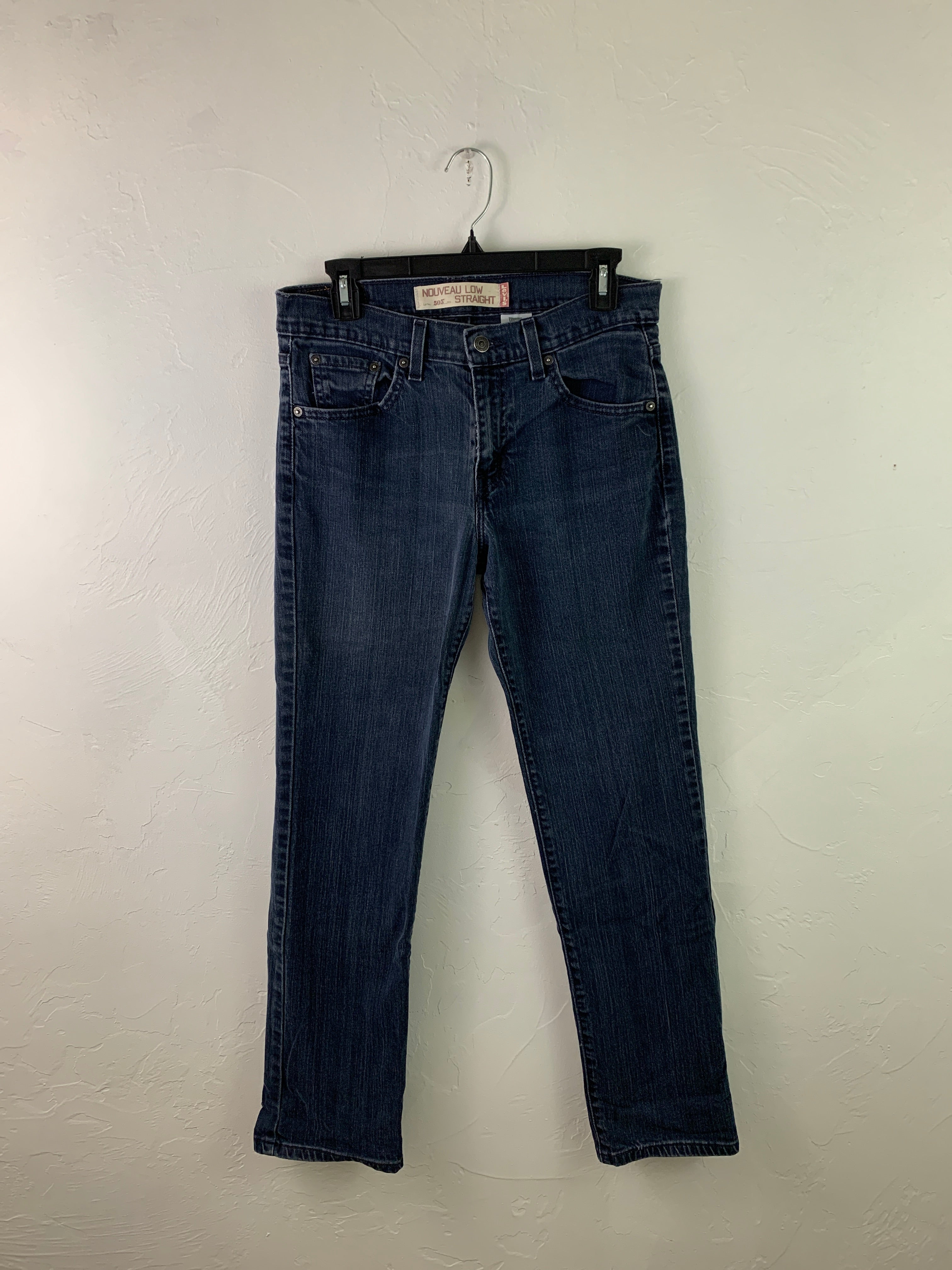 Levi 505 dark wash jeans