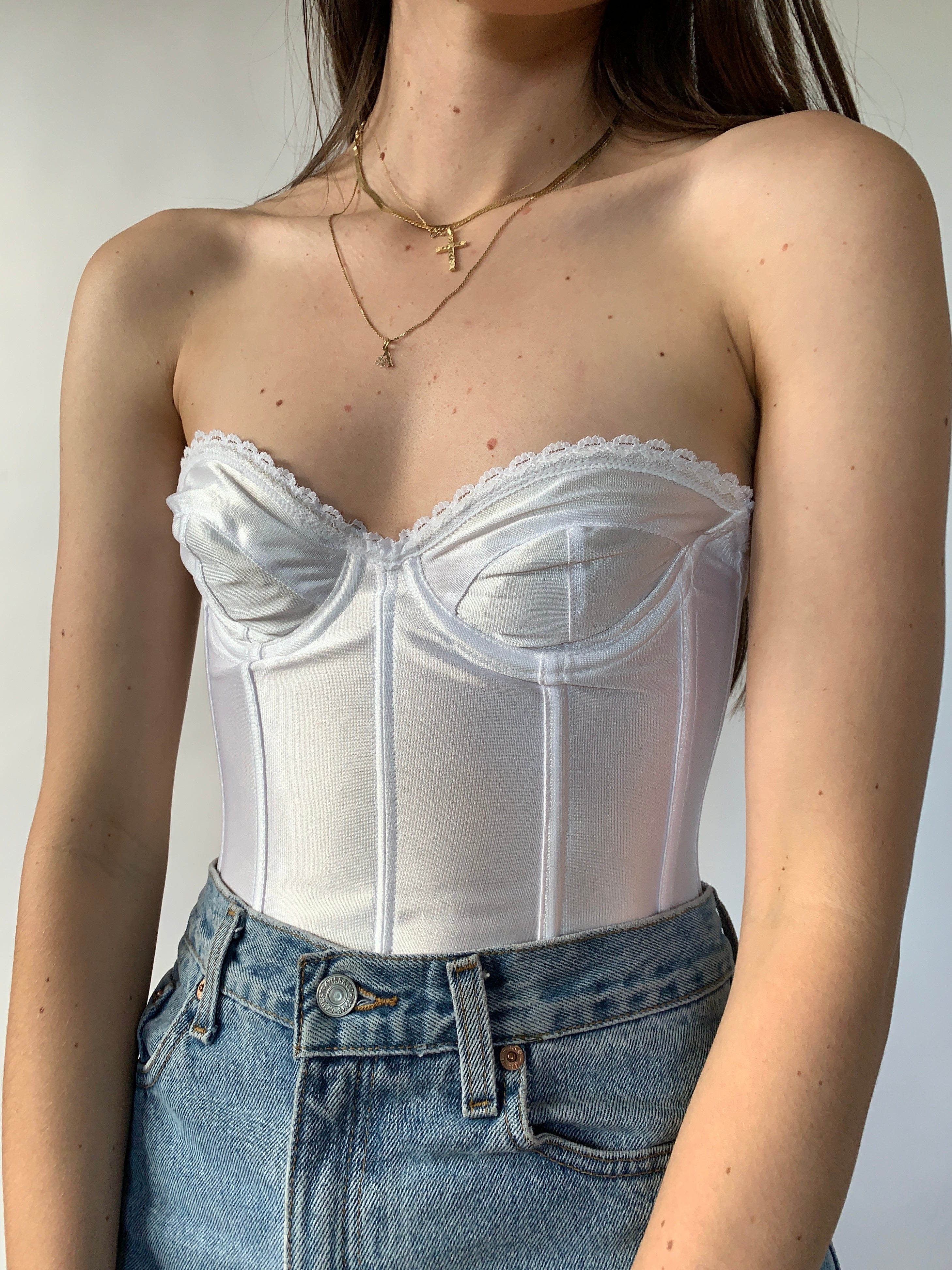 Vintage 1980s Bustier