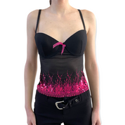 Sequin corset