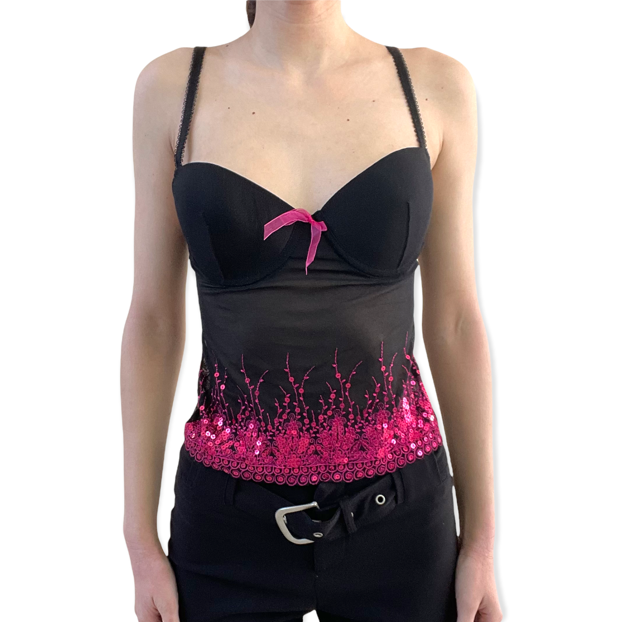 Sequin corset