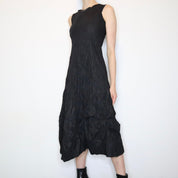 French Black Parachute Dress (Medium)