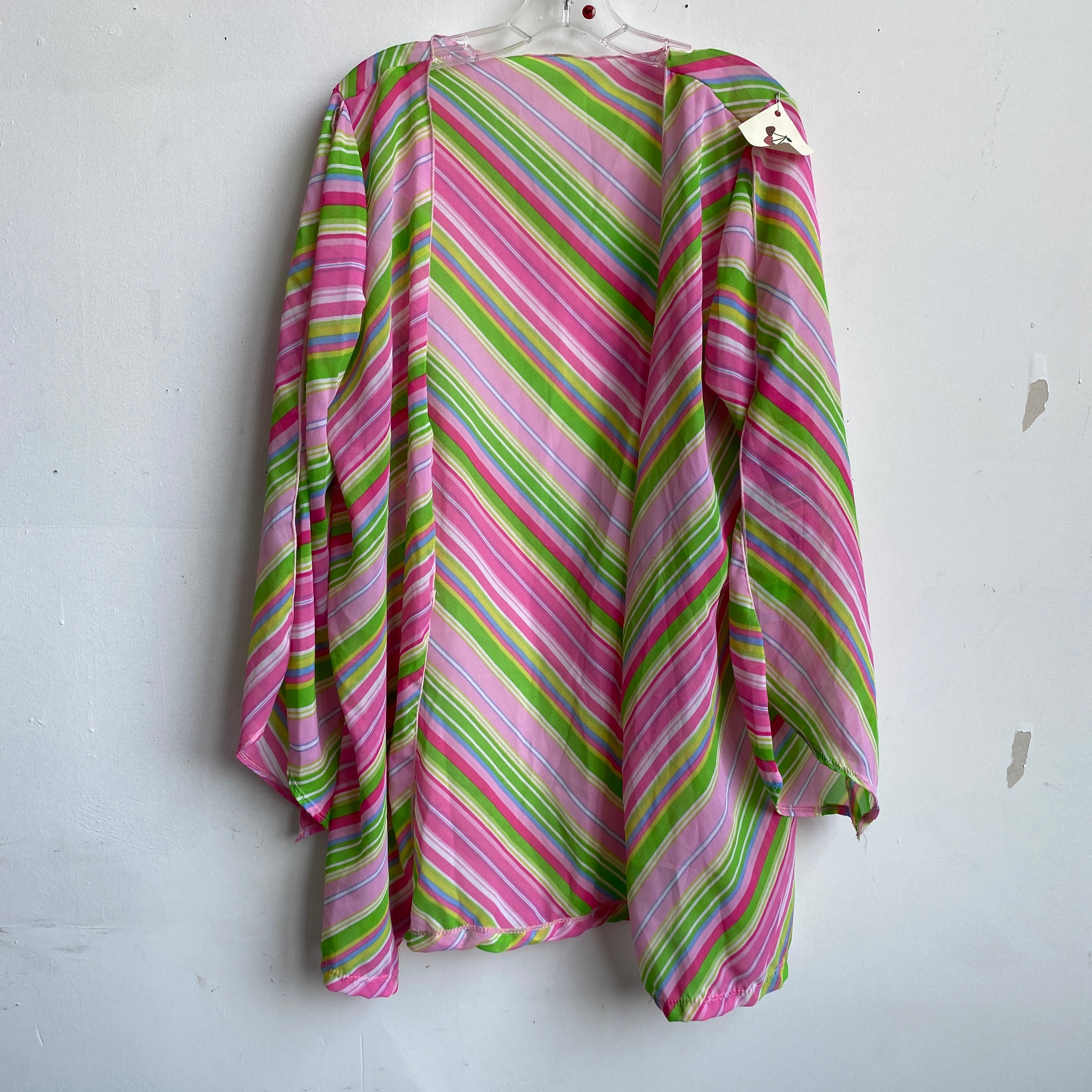 striped 3 piece swim set