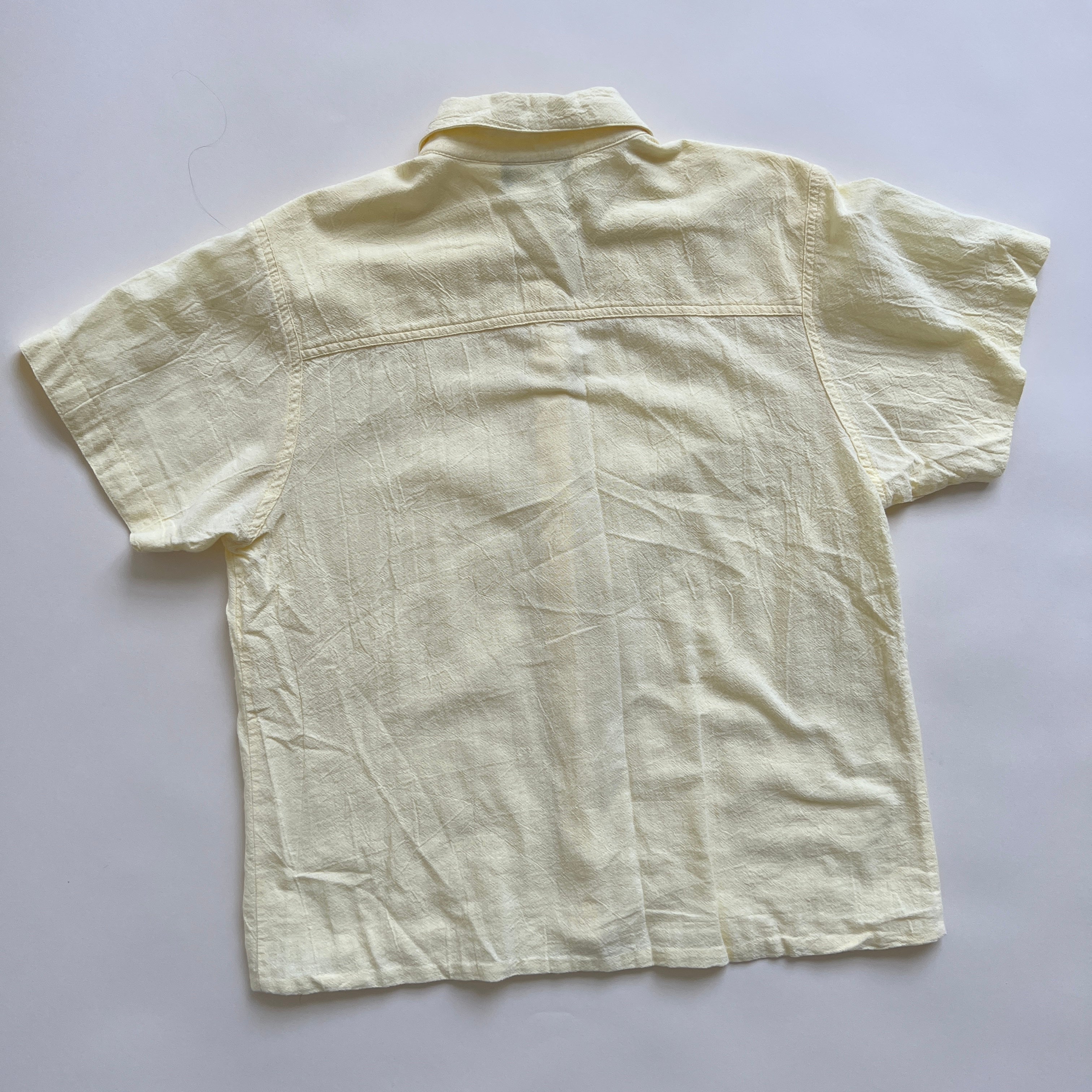 Vintage yellow cotton set
