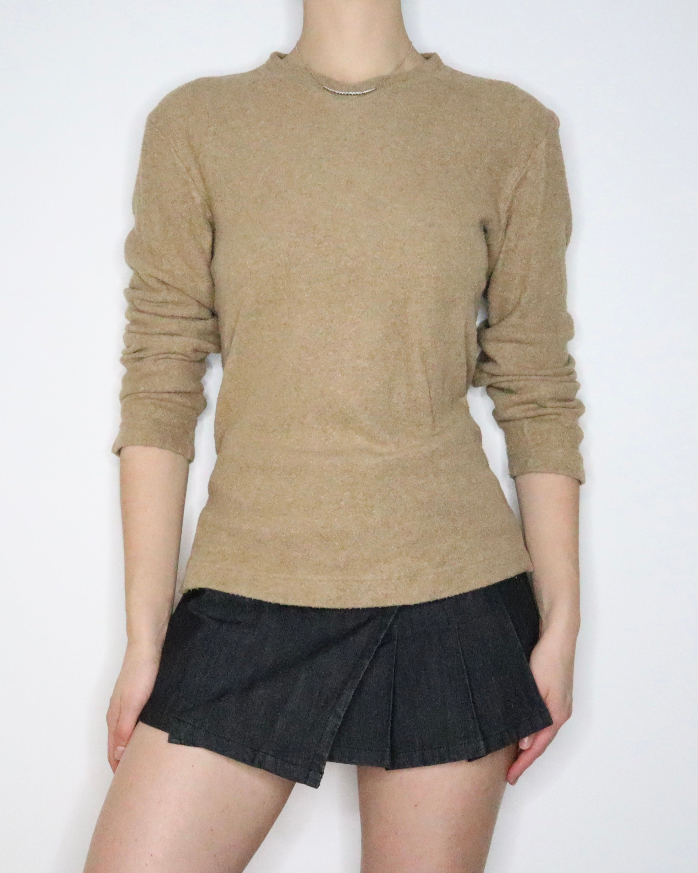 Dolce & Gabbana Tan Teddy Pullover (L-XL) 