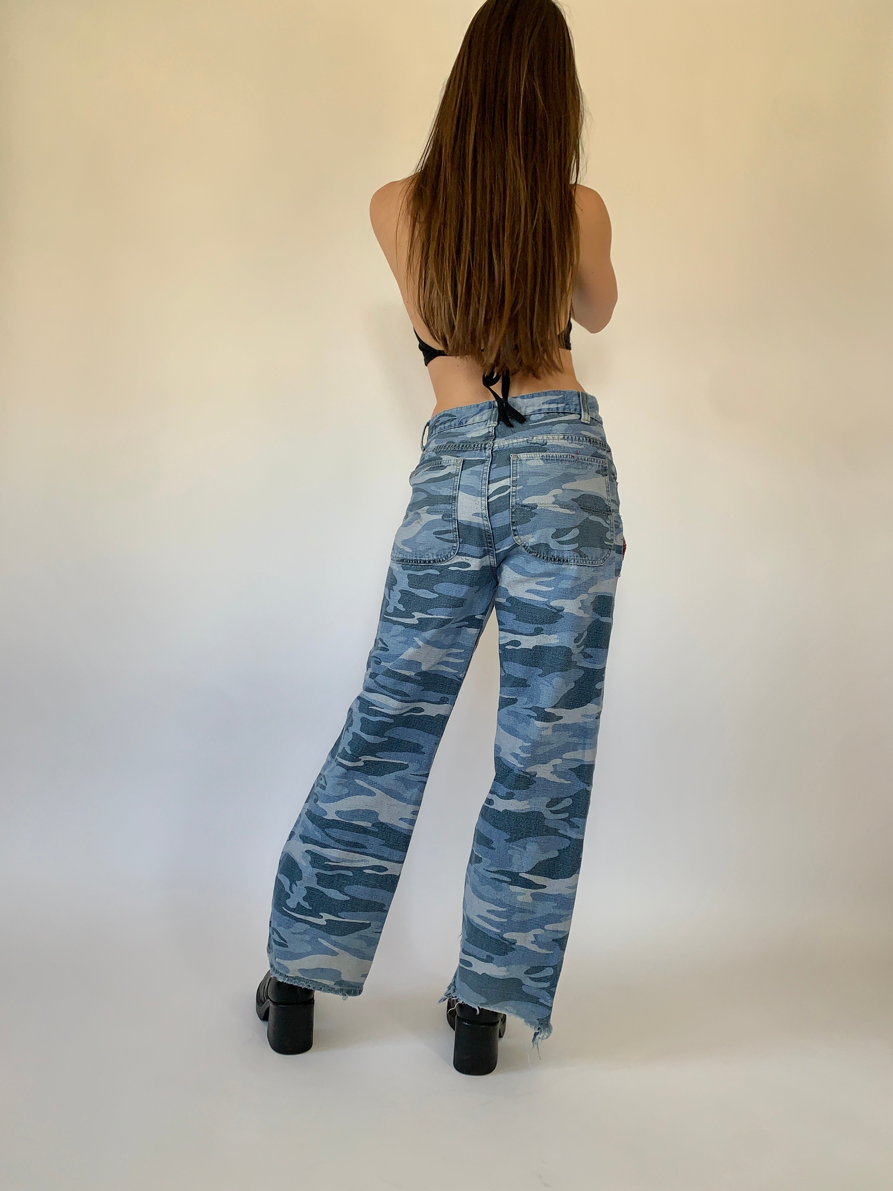 Vintage Camo Jeans
