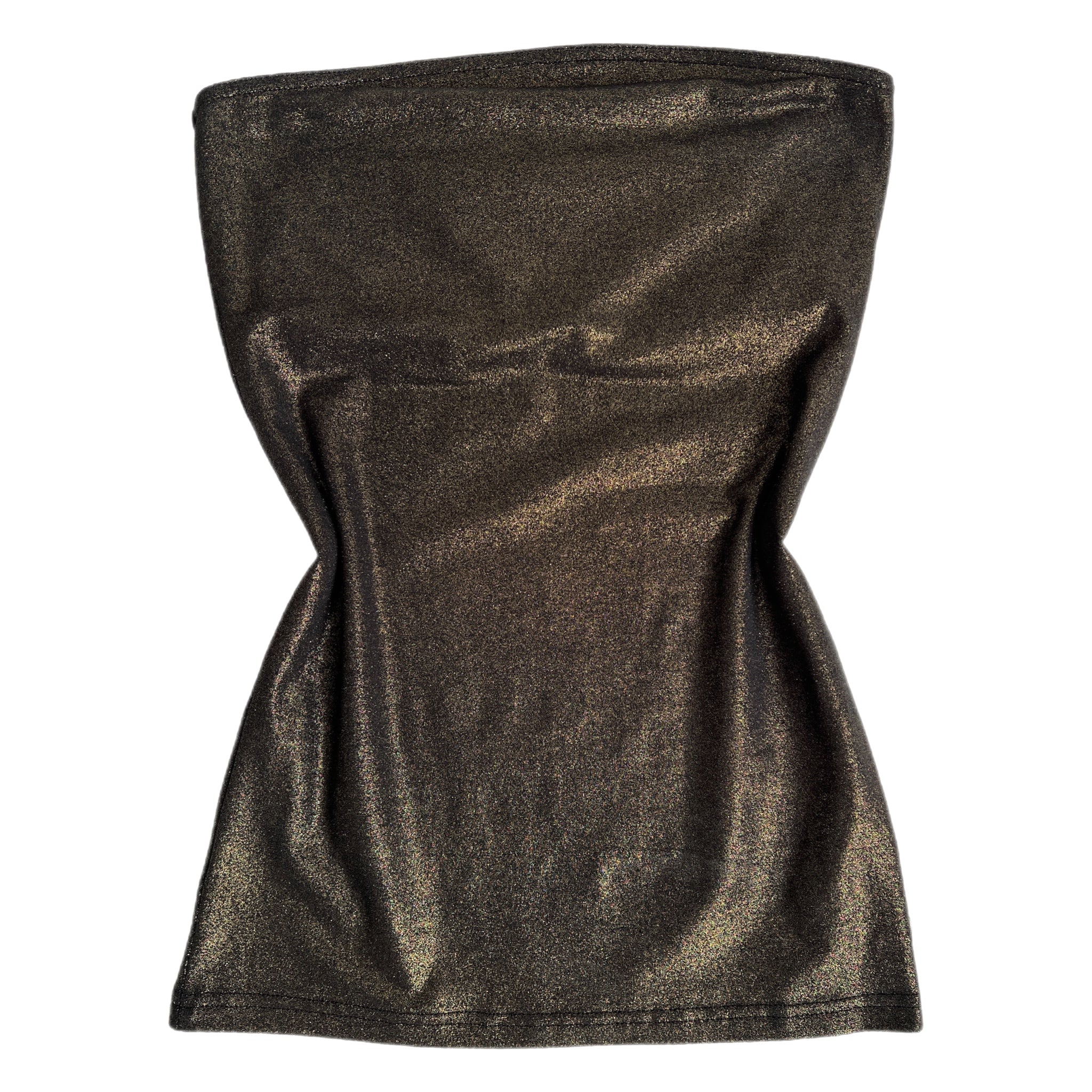 00s metallic tube top