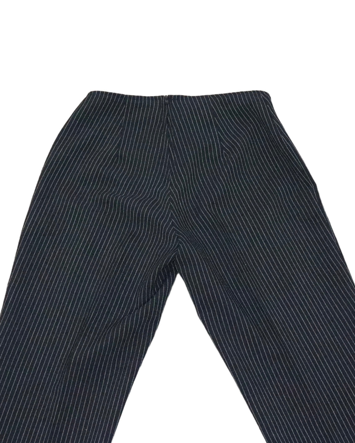 Black Pinstripe Pants (XS) 