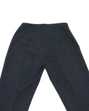Black Pinstripe Pants (XS) 