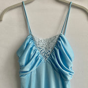 Vintage sky blue slip