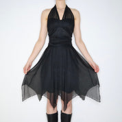 Black Glitter Fairy Dress (Large) 