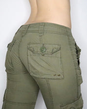 Green Cargo Pants (Small) 