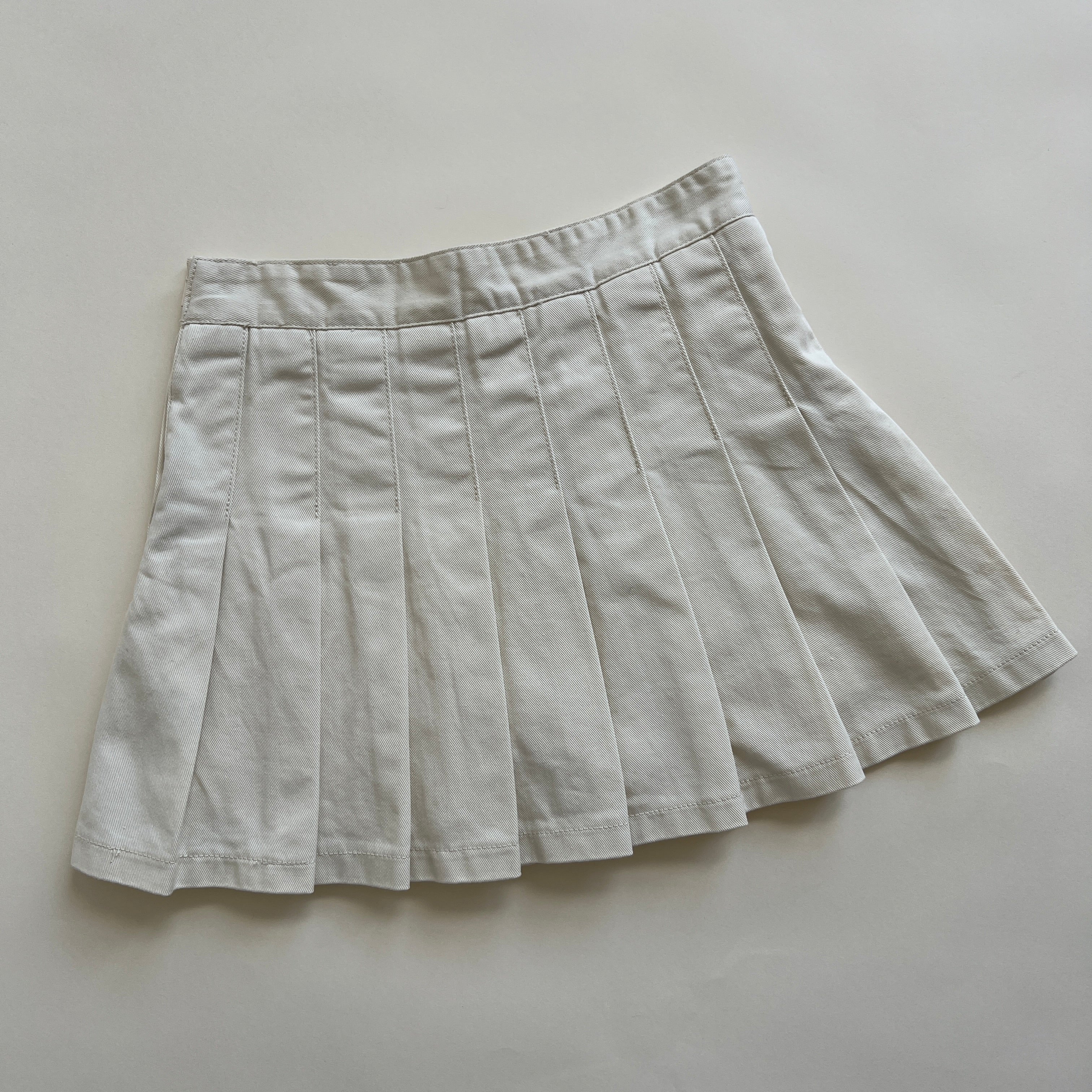 ivory tennis skort