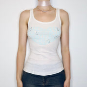 Guess White Tank Top (Small)