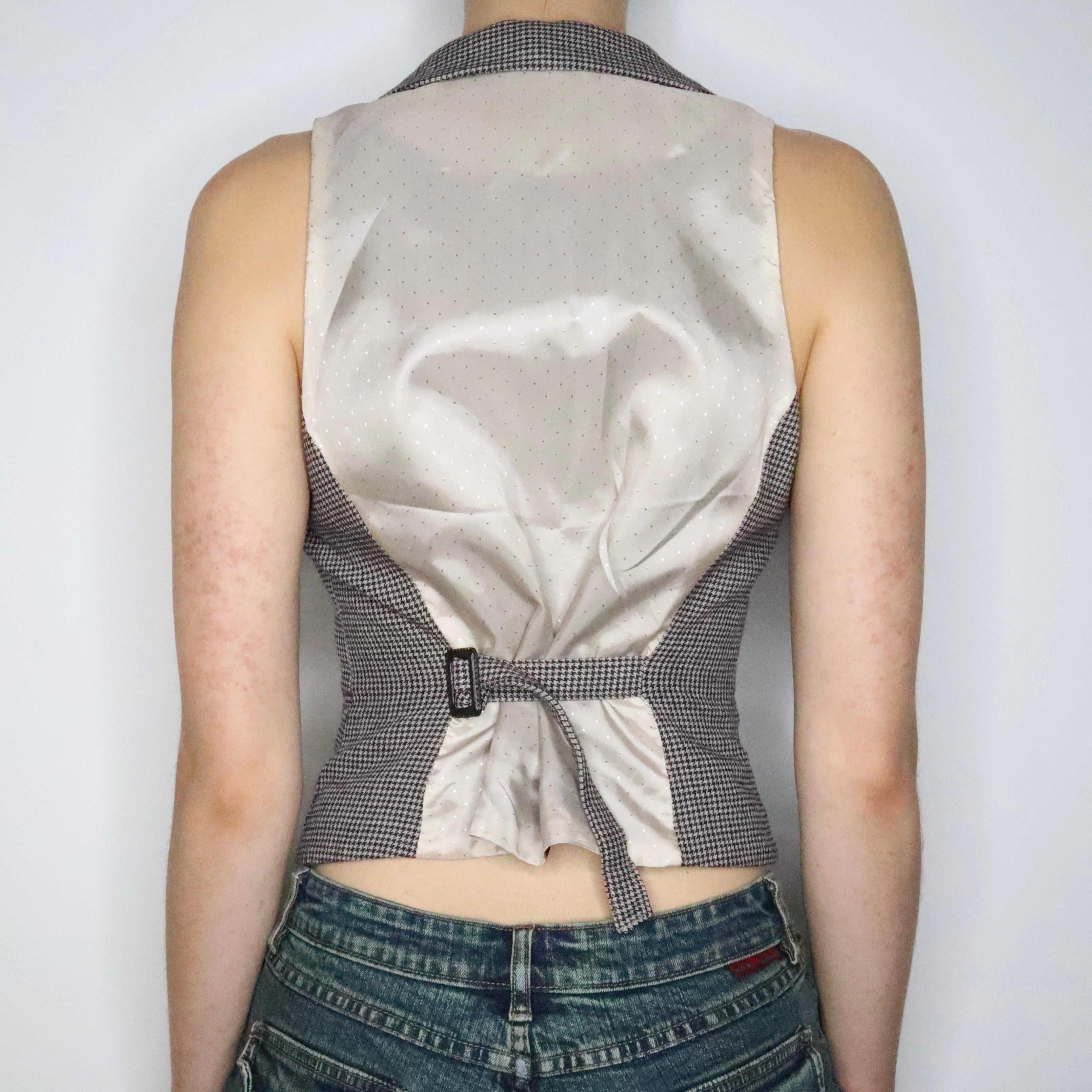 Tweed Waistcoat Vest (M-L)