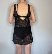 skull crochet dress