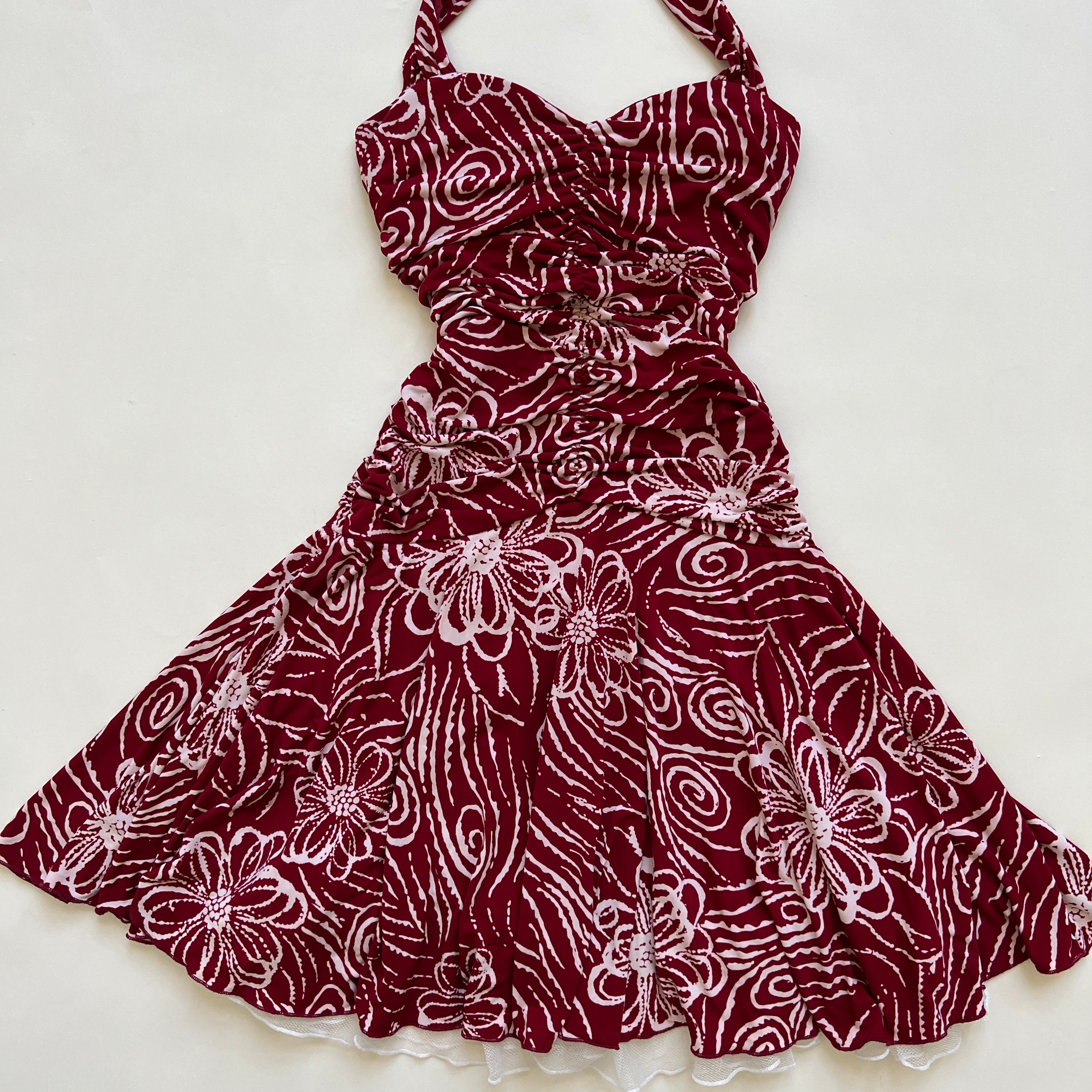 00s summer sangria dress