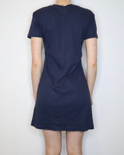 Navy T-Shirt Dress (Large) 