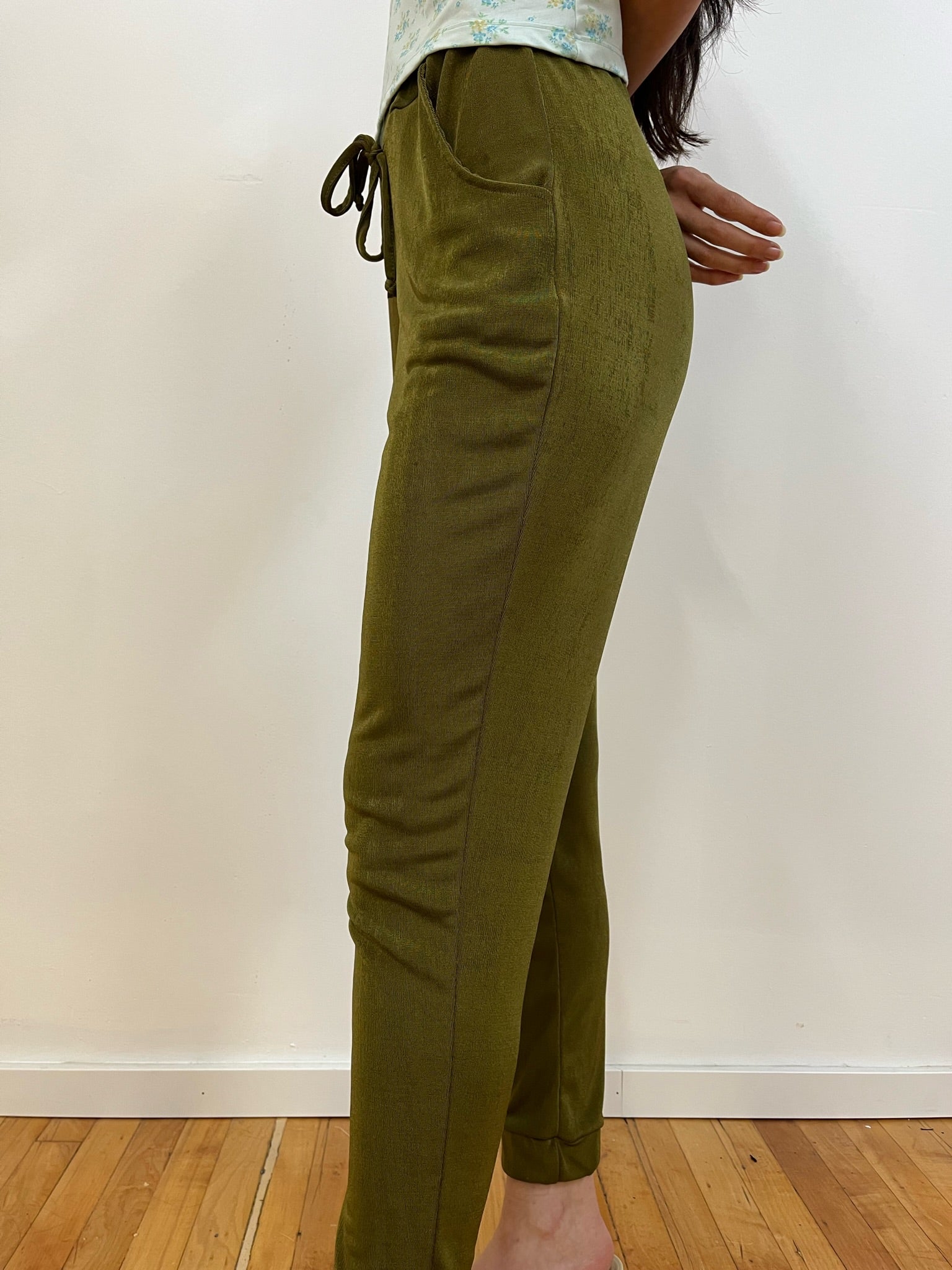 Forest green joggers
