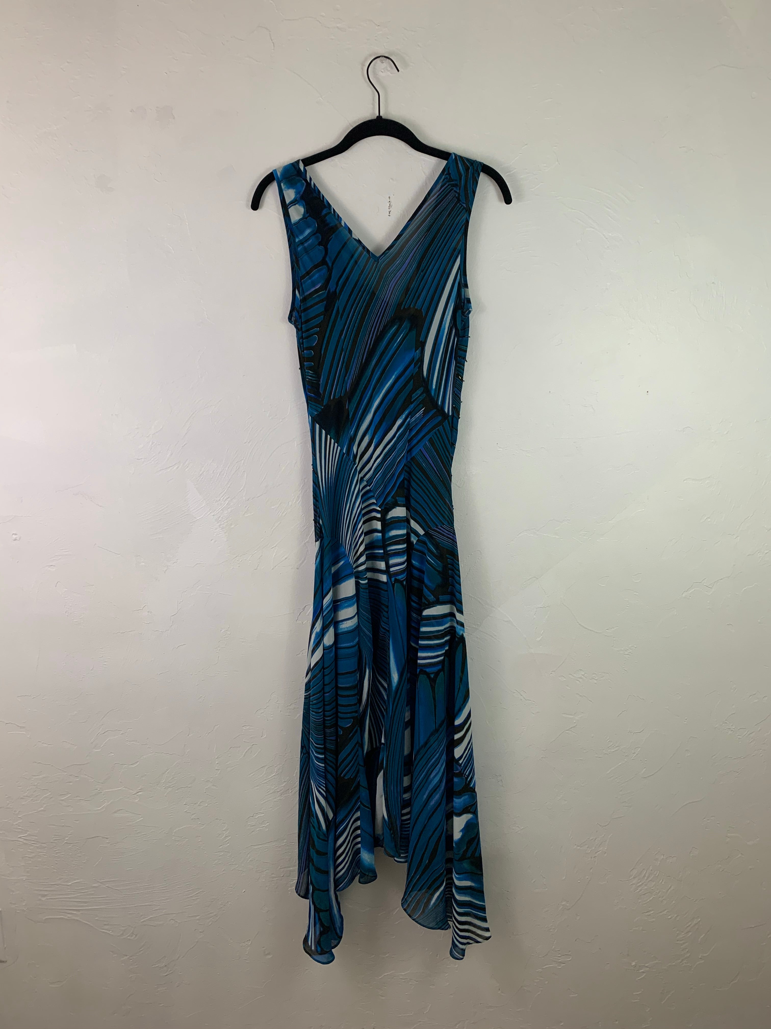 Aqua stretchy maxi