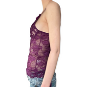 Corset purple lace