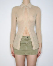 Gucci Beige Cardigan (Medium) 