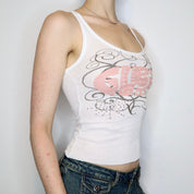 Guess Graphic Tank Top (XS)