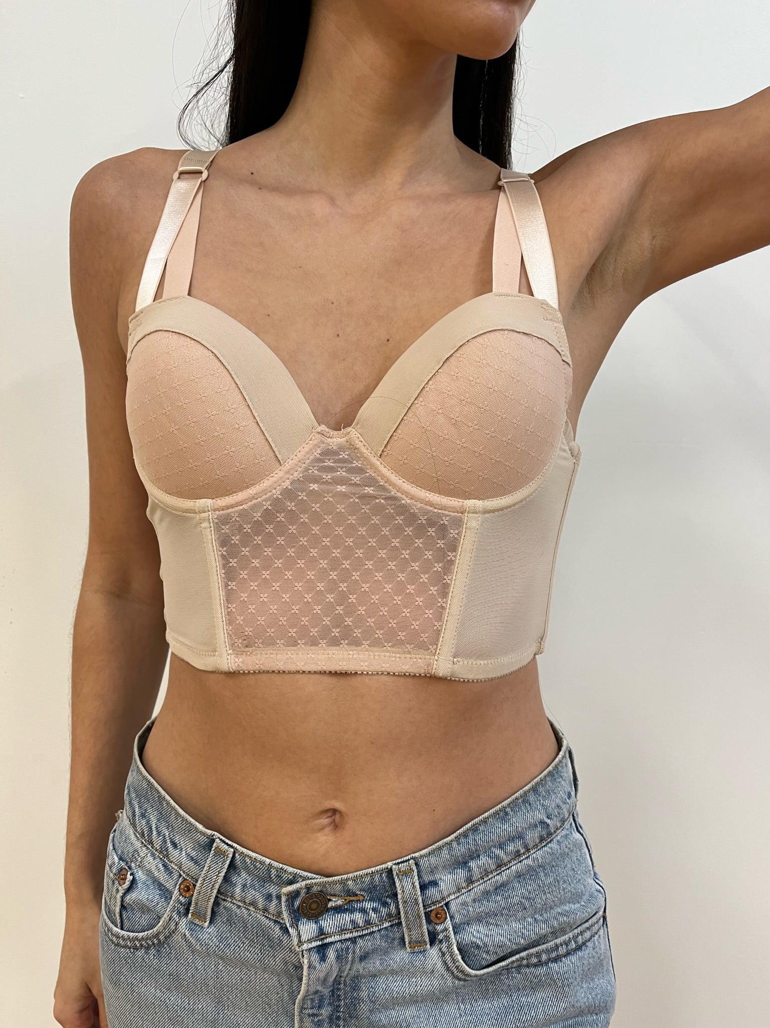 Mesh bustier