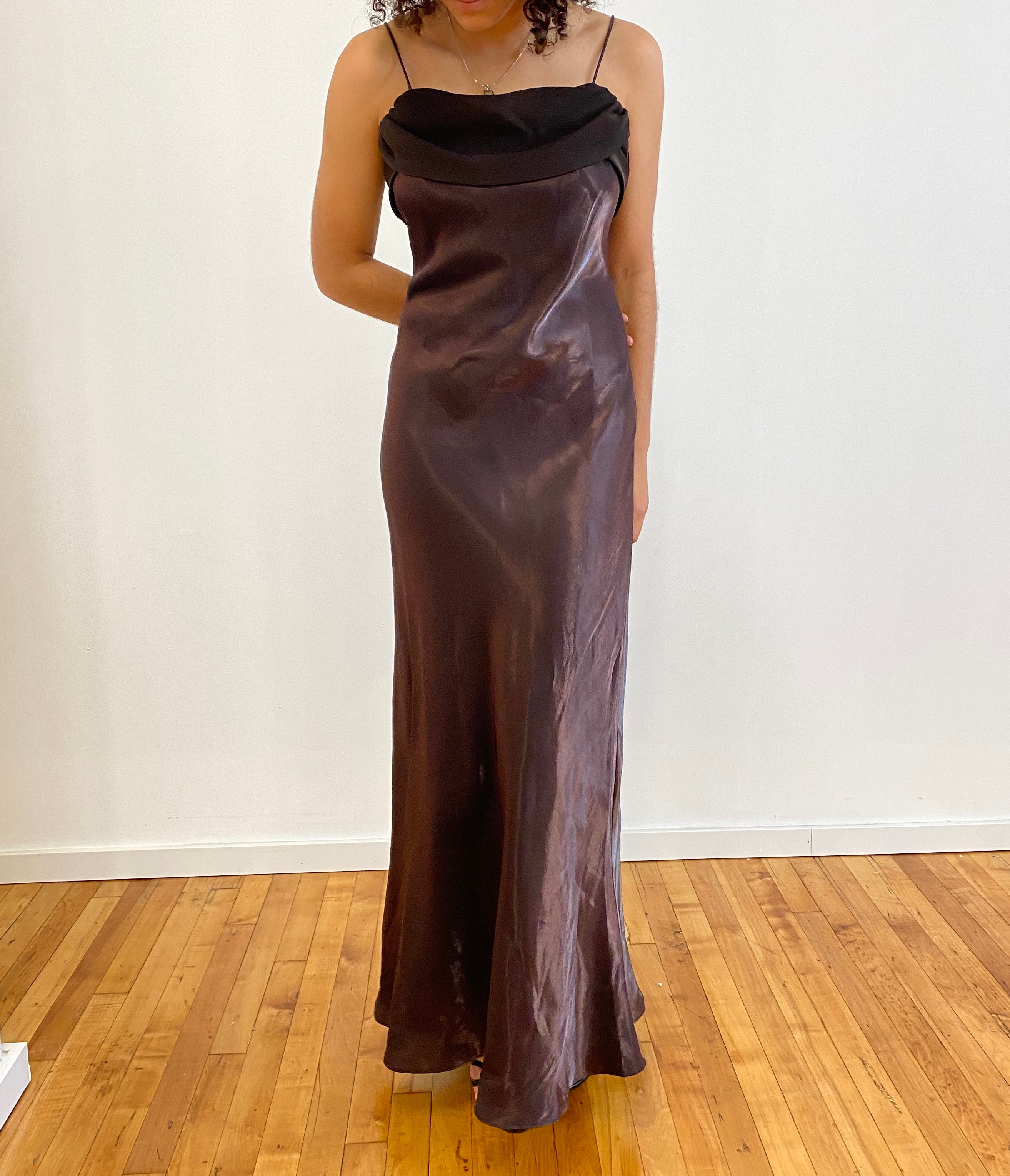 Black brown maxi