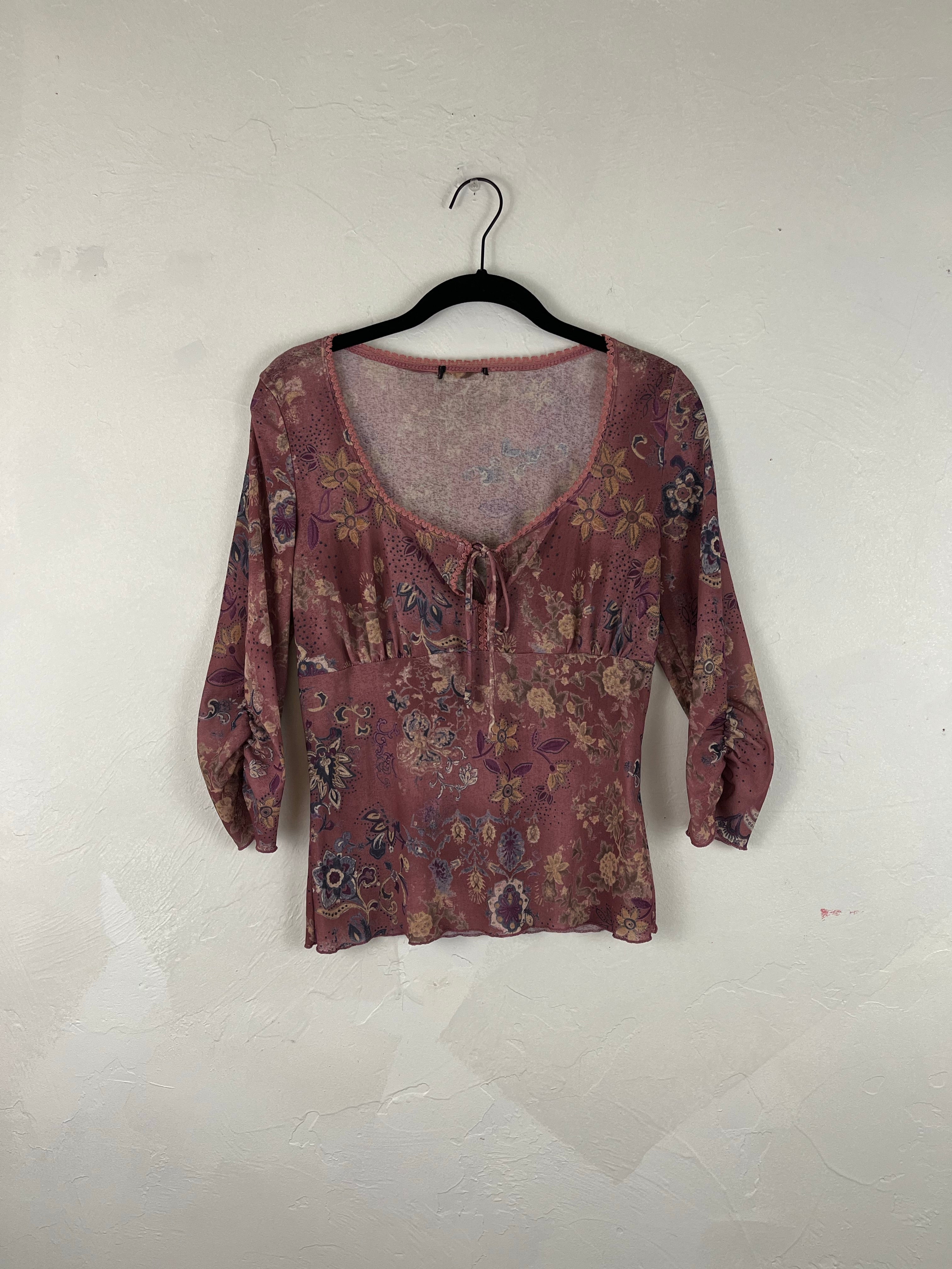 Dusty rose top