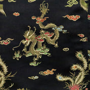Dragon Print Satin Pants (XS)