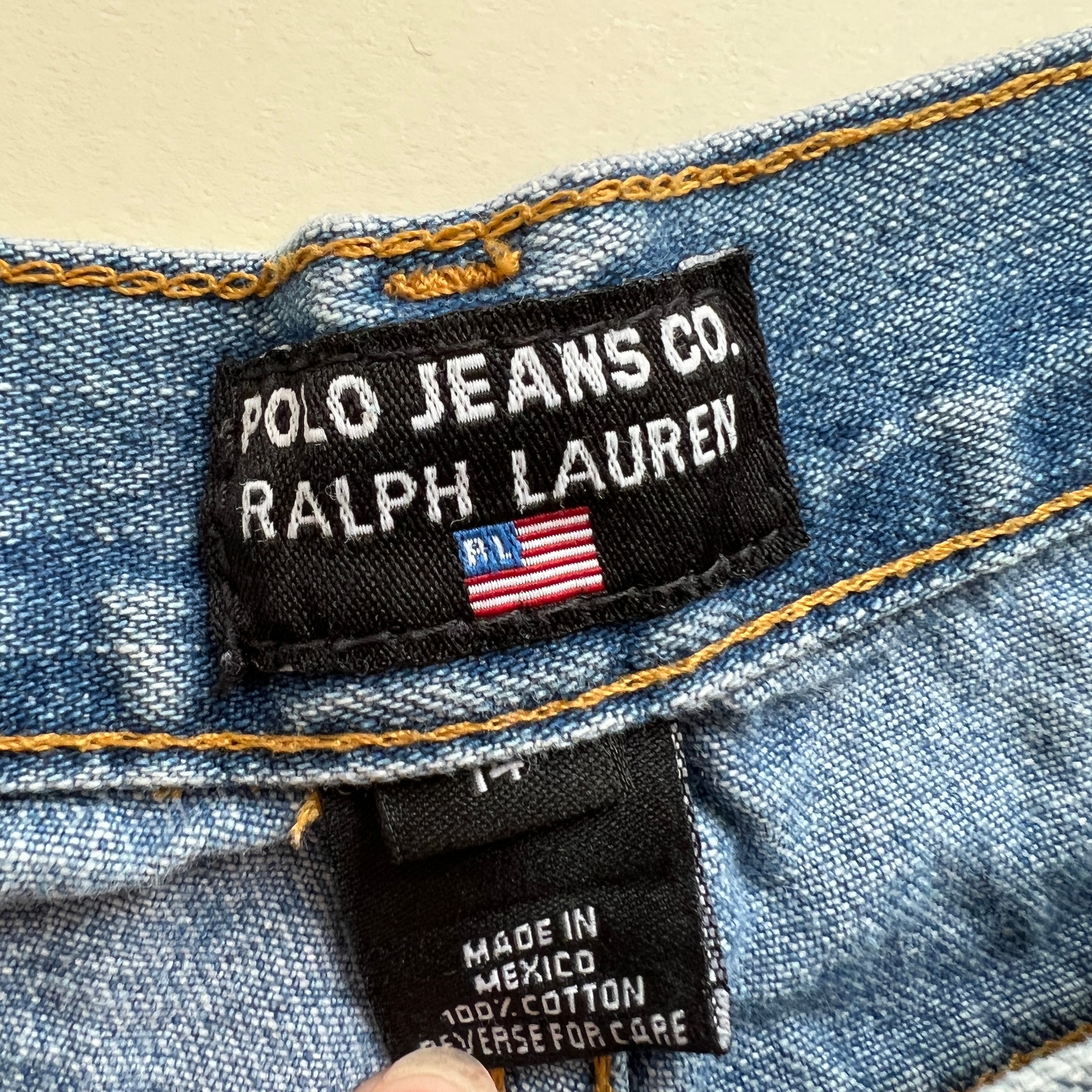 Denim bermuda shorts sz M