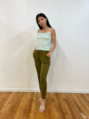Forest green joggers