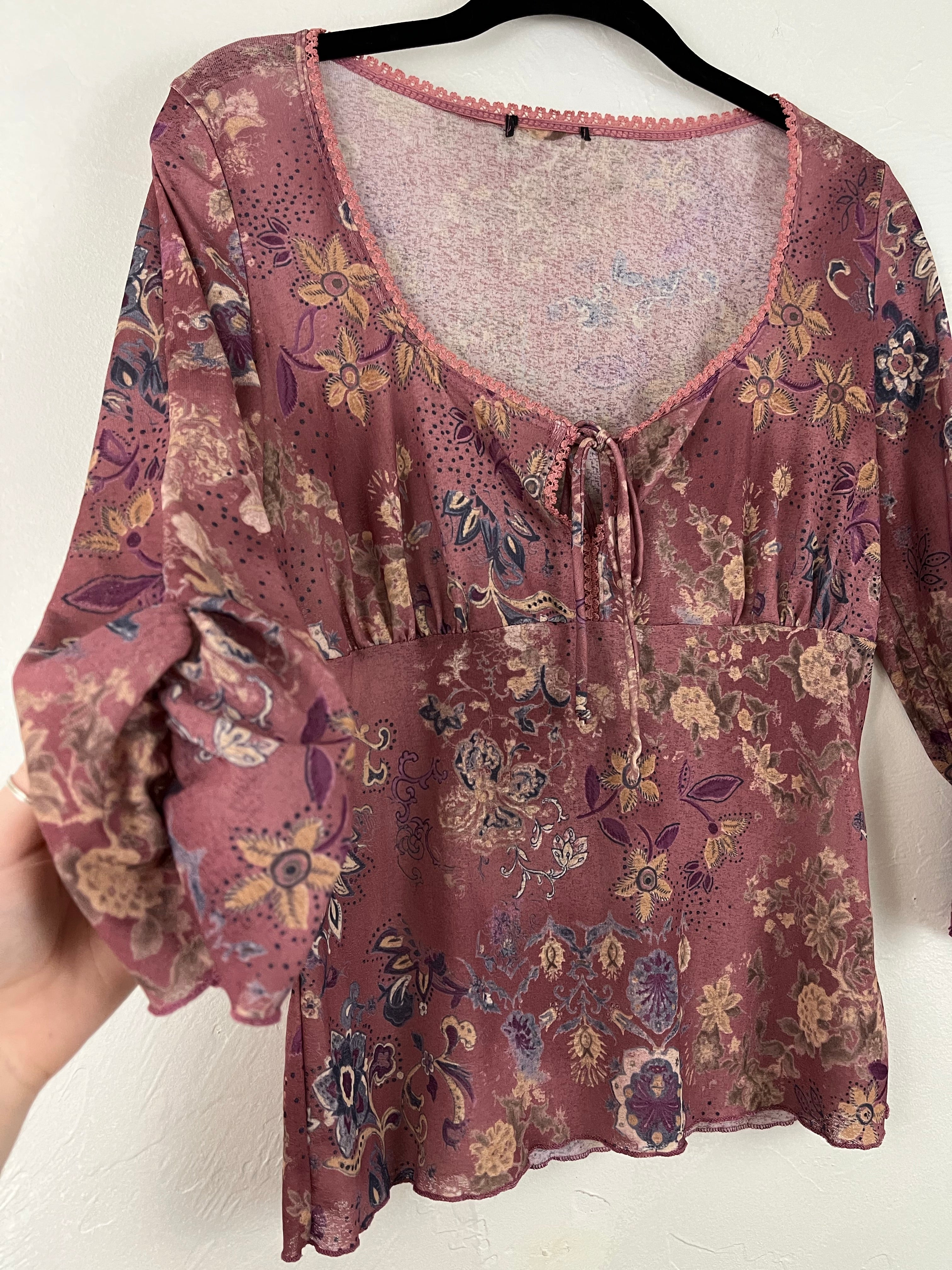 Dusty rose top