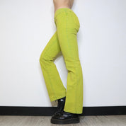 Miss Sixty Chartreuse Pants (S-M) 
