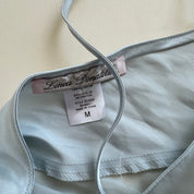 Ice blue pearl & sequin cami
